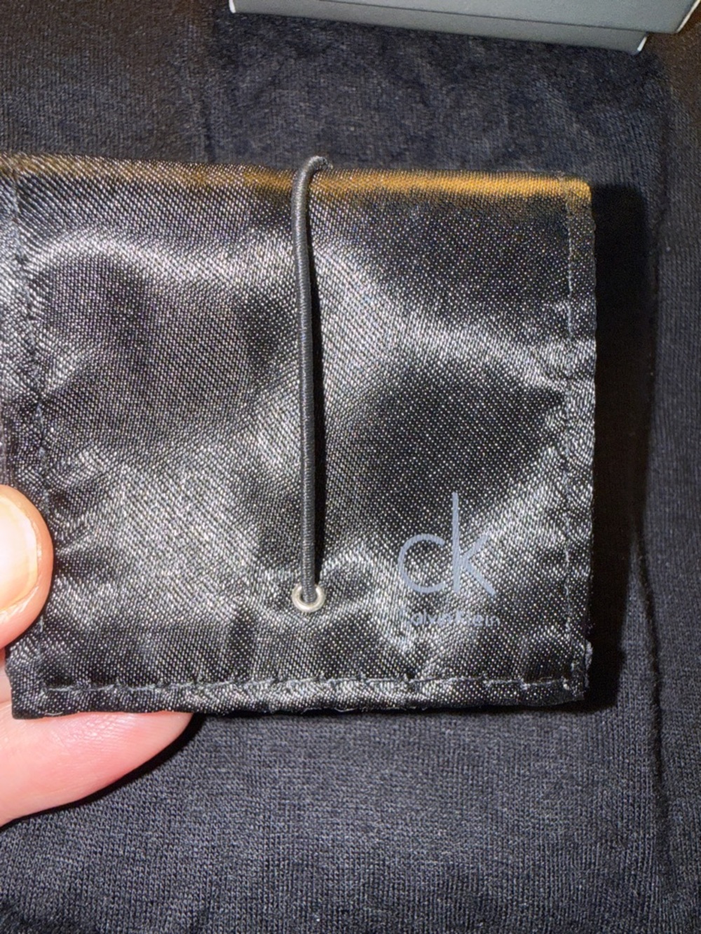 Calvin Klein Polished Silver Fidget Ring Size 7 With Dust Bag & Box NWT - Picture 6 of 7
